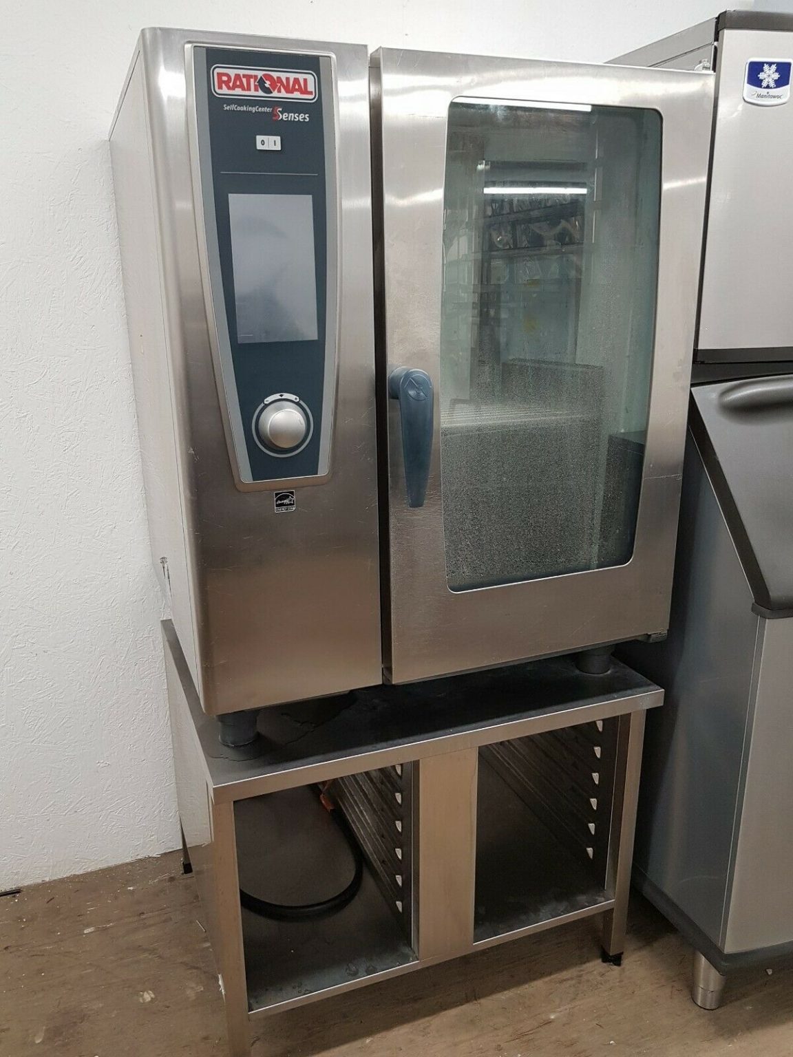 Rational SEcc101we 5 Senses Electric Combi Oven on Stand - Kitchen