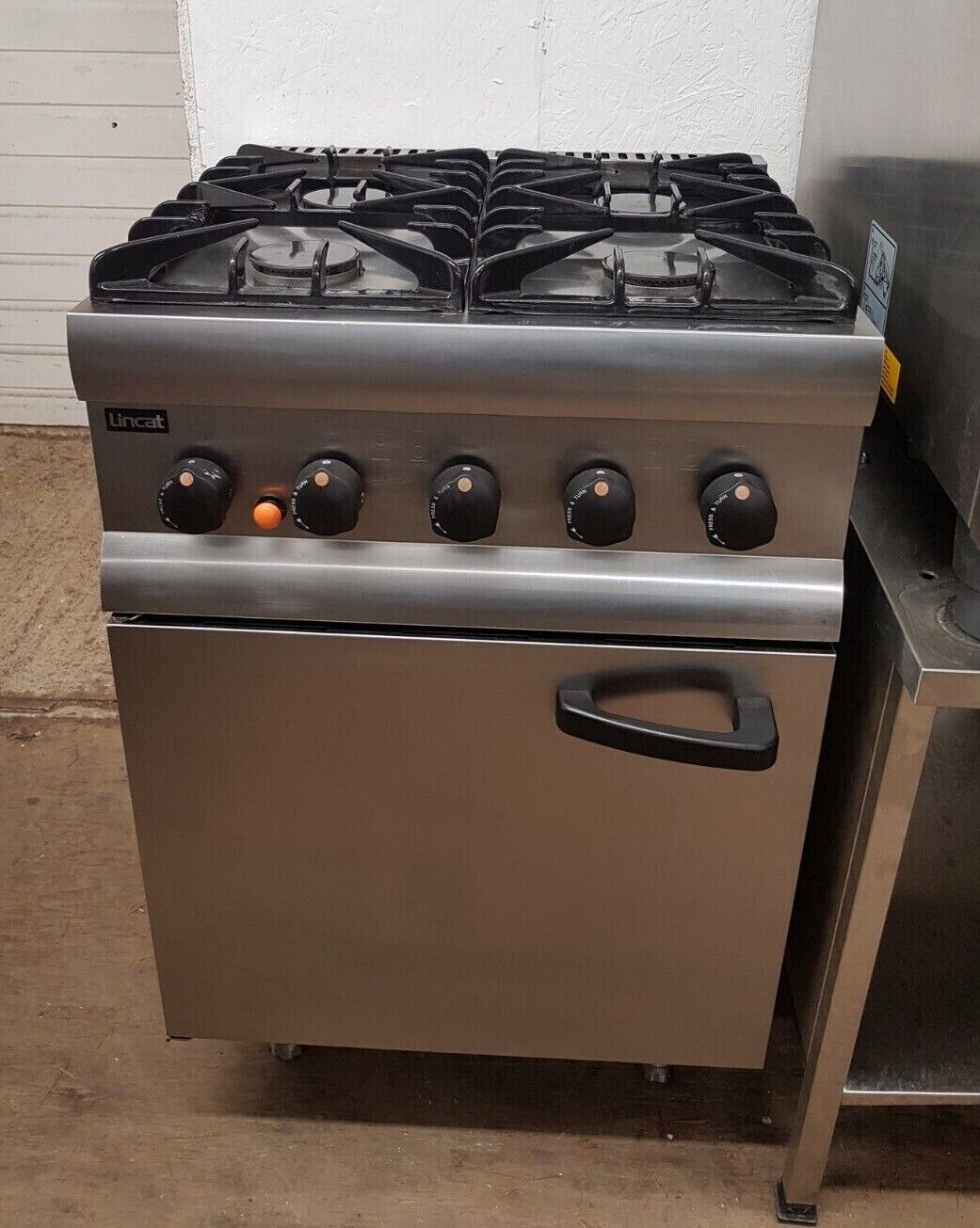 lincat 4 burner gas cooker